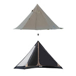Flag Village Waterproof Outdoor Camping Chimney Tent