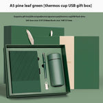 Flag Village Notebook Gift Box Vacuum Cup Set Business Gift Company Activity High-end Practical Gift