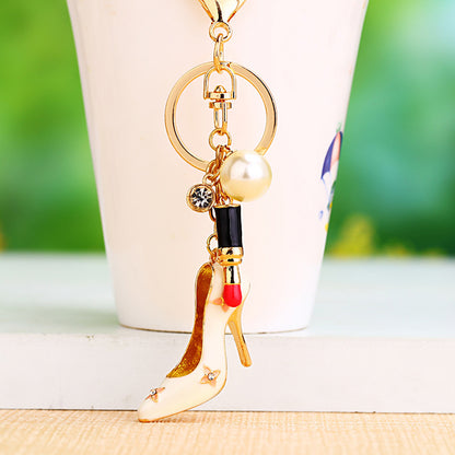 Flag Village Metal Key Chain Ring Business Gifts