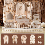 Flag Village Newborn Gift Box Newborn Baby Meeting Etiquette Clothes Suit
