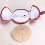 Flag Village Double Cover Ring Box Jewelry Packaging Jewelry Gift Box Jewelry Box Manufacturer Flocking Jewelry Box