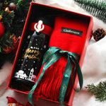 Flag Village Christmas Female Thermos Cup Gift Box Set Birthday