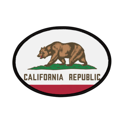 Flag Village California State Flag Embroidery Iron-On Patches