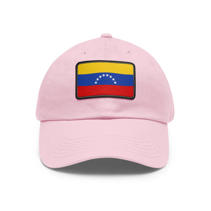 Flag Village Venezuela Flag Hat Cap with Leather Patch