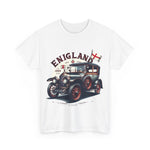 Flag Village UK Vintage Car Flag T-SHIRT Heavy Cotton Tee UK0012