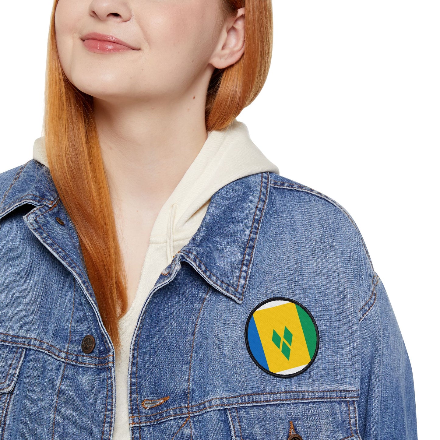 Flag Village Saint Vincent And The Grenadines Flag Embroidery Iron-On Patches