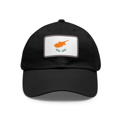 Flag Village Cyprus Flag Hat Cap with Leather Patch