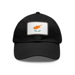 Flag Village Cyprus Flag Hat Cap with Leather Patch