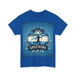 Flag Village Argentina Sporting Flag T-SHIRT Heavy Cotton Tee ARG0007