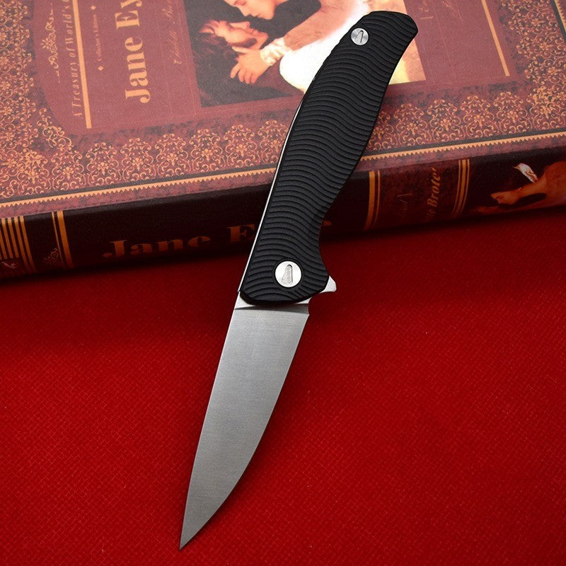 Flag Village Outdoor Folding Knife For Camping And Hunting