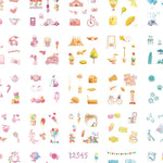 Flag Village Gift box set sticker