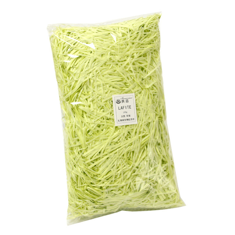 Flag Village Gift box decoration raffia shredded paper