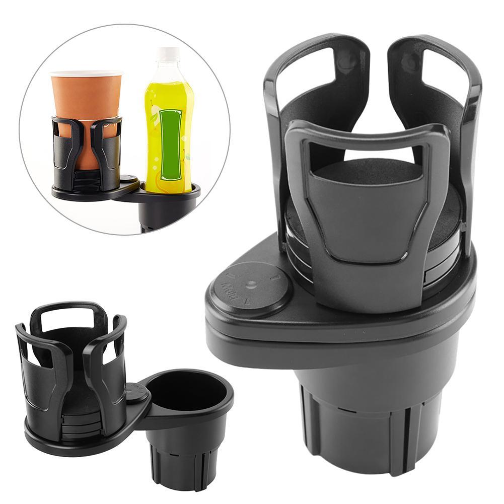 Flag Village Auto Tools Foldable Car Cup Holder Drinking Bottle Holder Cup Stand Bracket Sunglasses Phone Organizer Stowing Tidying Car Styling
