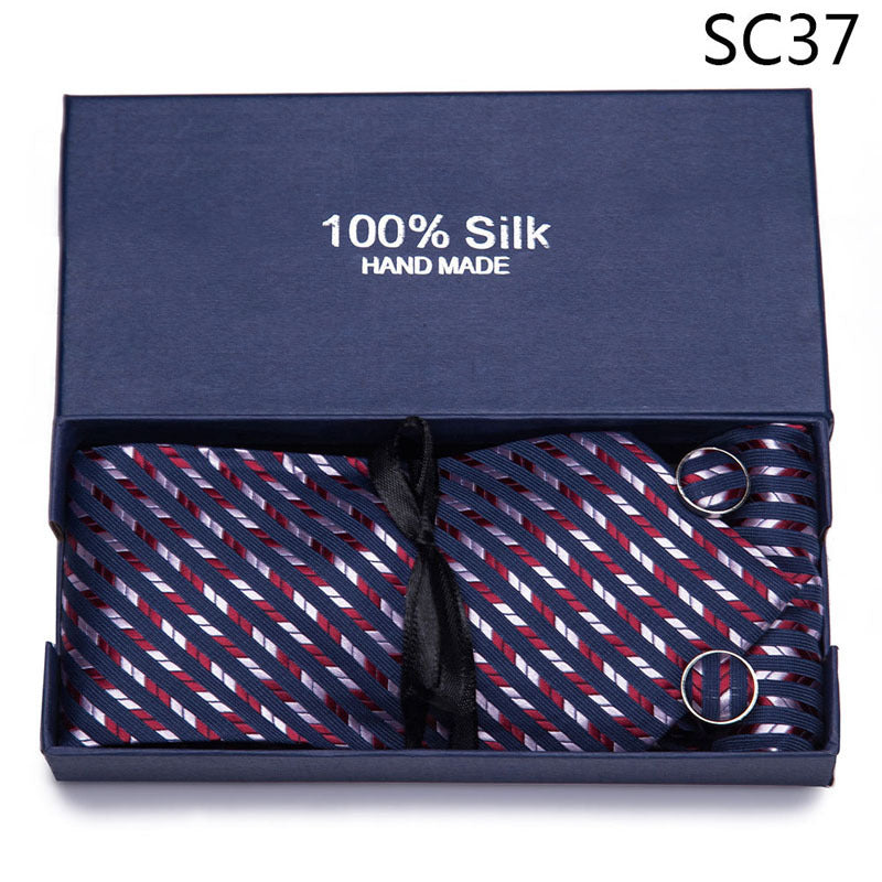 Flag Village Men's Tie Gift Box Set Group Business Formal