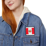Flag Village Peru Flag Embroidery Iron-On Patches