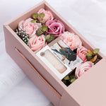 Flag Village Rose Flower Soap Flower Gift Box Valentine's Day Gift Handmade Soap Hand Bouquet Flower Box