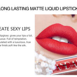 Flag Village Non-sticky cup matte liquid lipstick set gift box