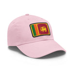 Flag Village Sri Lanka Islands Flag Hat Cap with Leather Patch