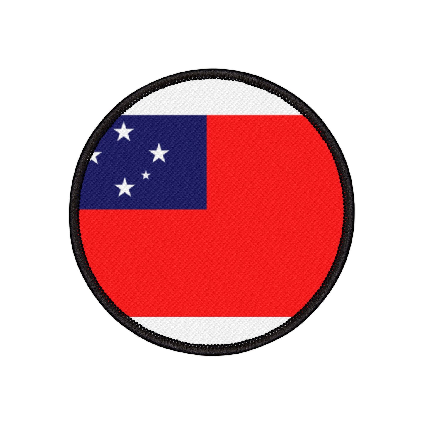 Flag Village Samoa Flag Embroidery Iron-On Patches