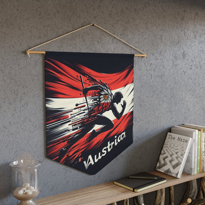 Flag Village Austria Flag Pennant Sporting Home Wall decoration AUT0002