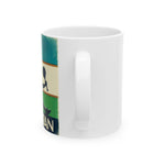 Flag Village Uzbekistan Sporting Flag Ceramic Coffee Mug 11oz UZB0007