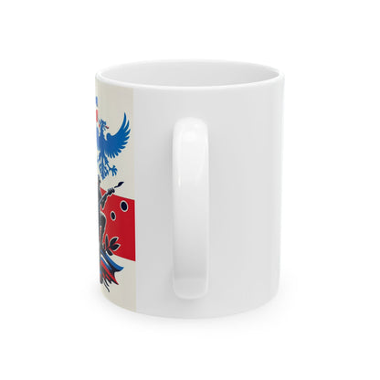 Flag Village Czech Sporting Flag Ceramic Coffee Mug 11oz CZE0001