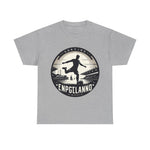 Flag Village England Sporting Flag T-SHIRT Heavy Cotton Tee GBR0004