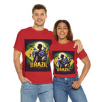 Flag Village Brazil Sporting Flag T-SHIRT Heavy Cotton Tee BRA0012