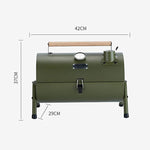 Flag Village Portable Outdoor BBQ Grill Patio Camping Picnic Barbecue Stove Suitable For 3-5 People