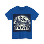 Flag Village Brazil Sporting Flag T-SHIRT Heavy Cotton Tee BRA0016