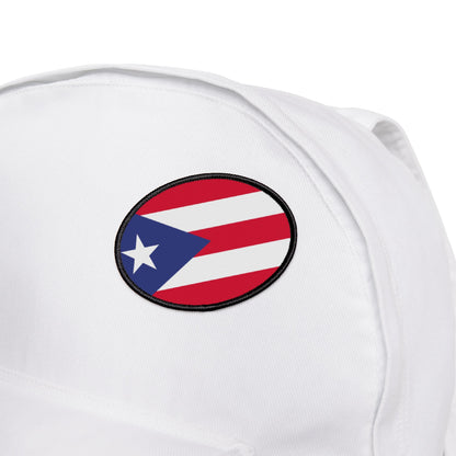 Flag Village Puerto Rico Flag Embroidery Iron-On Patches