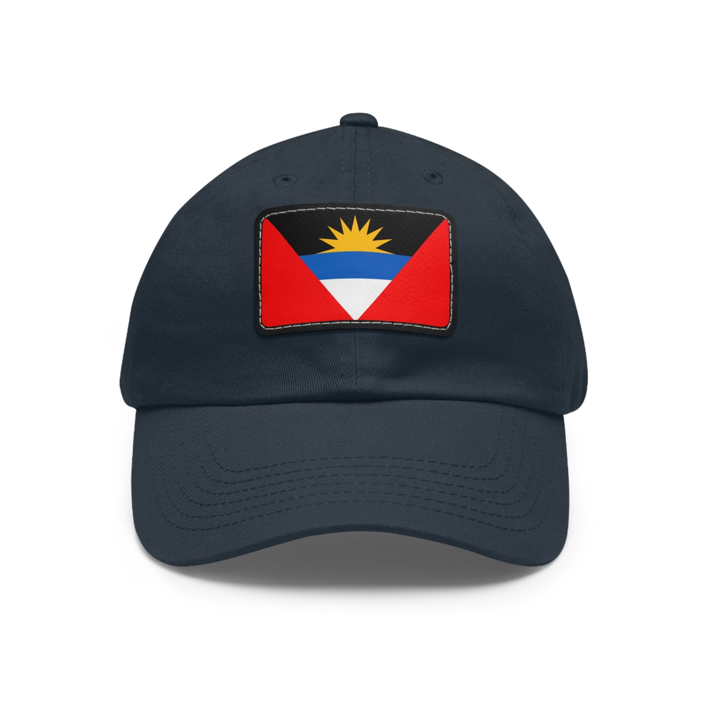 Flag Village Antigua And Barbuda Flag Hat Cap with Leather Patch