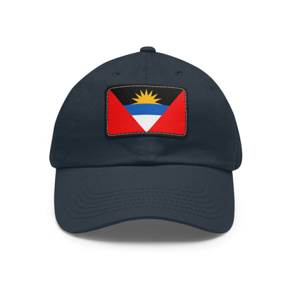 Flag Village Antigua And Barbuda Flag Hat Cap with Leather Patch