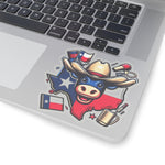 Flag Village USA TEXAS State Flag Sticker 2", 3", 4", 6" TX03
