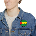Flag Village Sao Tome And Principe Flag Embroidery Iron-On Patches