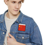 Flag Village China Flag Embroidery Iron-On Patches