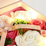 Flag Village Creative Valentine's Day Gift Soap Rose Flower Gift Box