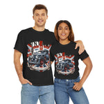 Flag Village UK Vintage Car Flag T-SHIRT Heavy Cotton Tee UK0007