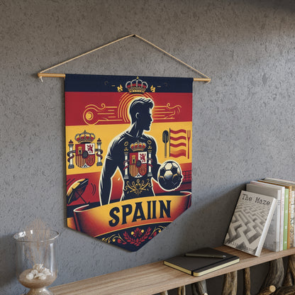 Flag Village Spain Flag Pennant Sporting Home Wall decoration ESP0001