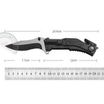 Flag Village Folding Knife Wilderness Survival Emergency Survival Knife