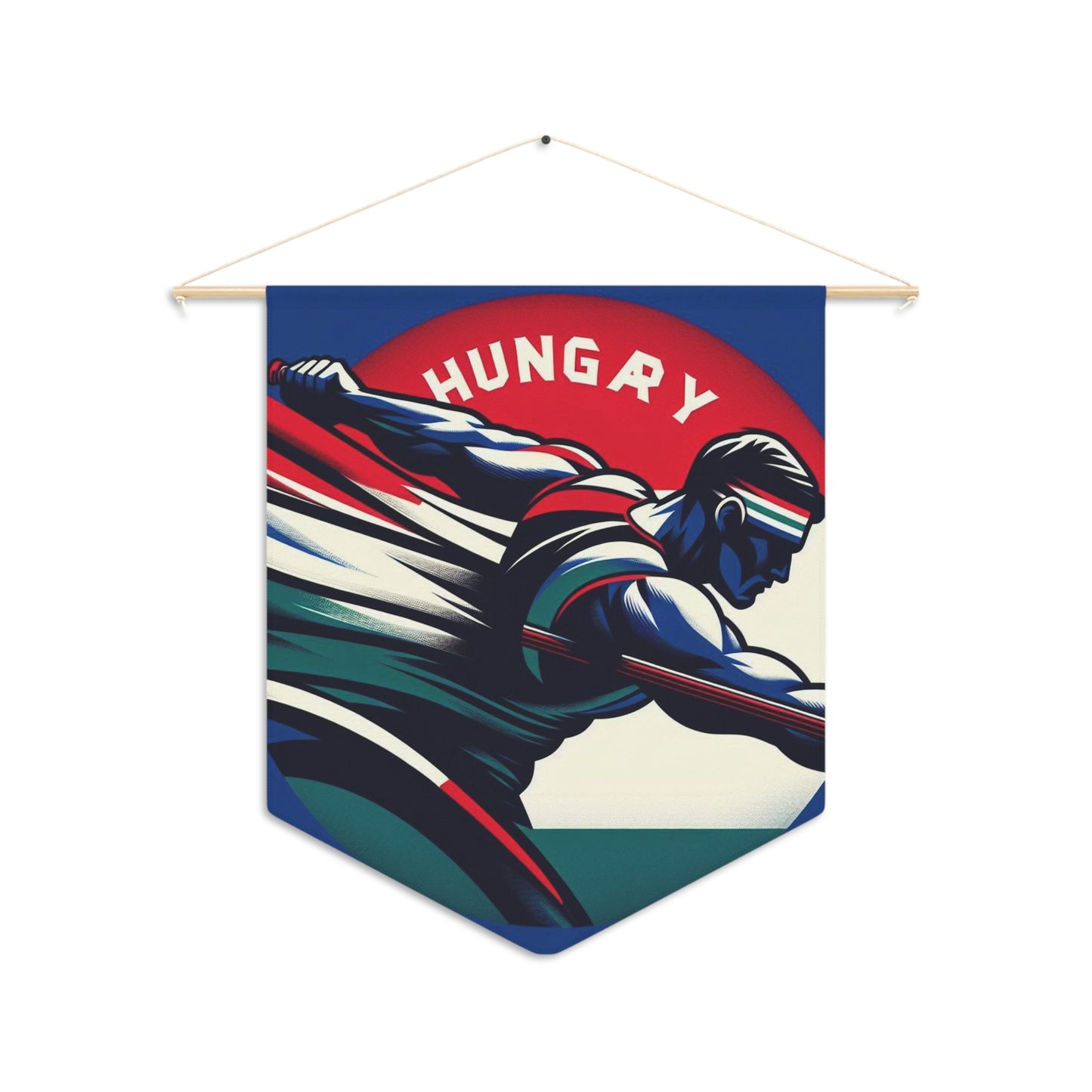 Flag Village Hungary Flag Pennant Sporting Home Wall decoration HUN0002