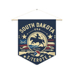Flag Village South Dakota State Flag Pennant Sporting Home Wall decoration SD0002