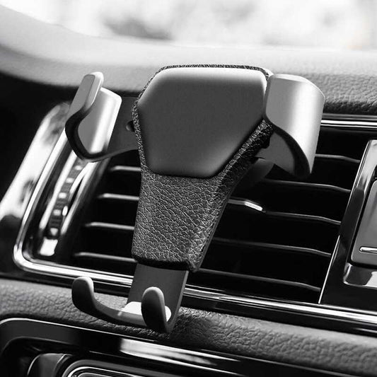 Flag Village Auto Tools Car Phone Holder For Phone In Car Air Vent Mount Stand No Magnetic Mobile Phone Holder Universal Gravity Smartphone Cell Support