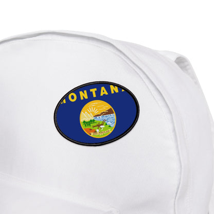 Flag Village Montana State Flag Embroidery Iron-On Patches