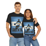 Flag Village Argentina Sporting Flag T-SHIRT Heavy Cotton Tee ARG0008