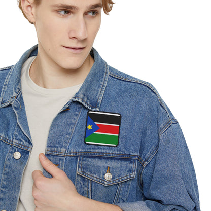 Flag Village South Sudan Flag Embroidery Iron-On Patches