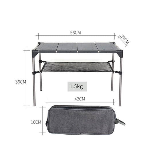 Flag Village Geometric folding table for outdoor camping picnic