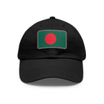 Flag Village Bangladesh Flag Hat Cap with Leather Patch