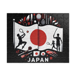 Flag Village Japan Sporting Flag Puzzle (110, 252, 520, 1014-piece) JPN0002