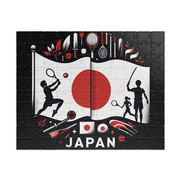 Flag Village Japan Sporting Flag Puzzle (110, 252, 520, 1014-piece) JPN0002